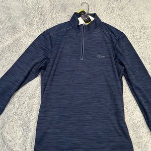 Greg Norman Blue long sleeve shirt